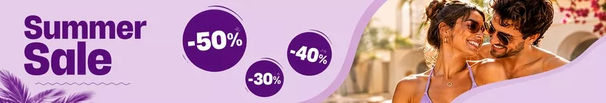 Summer sale op til 50 % rabat | Sexshop Danmark Desirel.dk