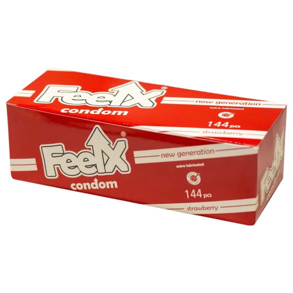 FeelX kondomer - jordbær (144 stk)
