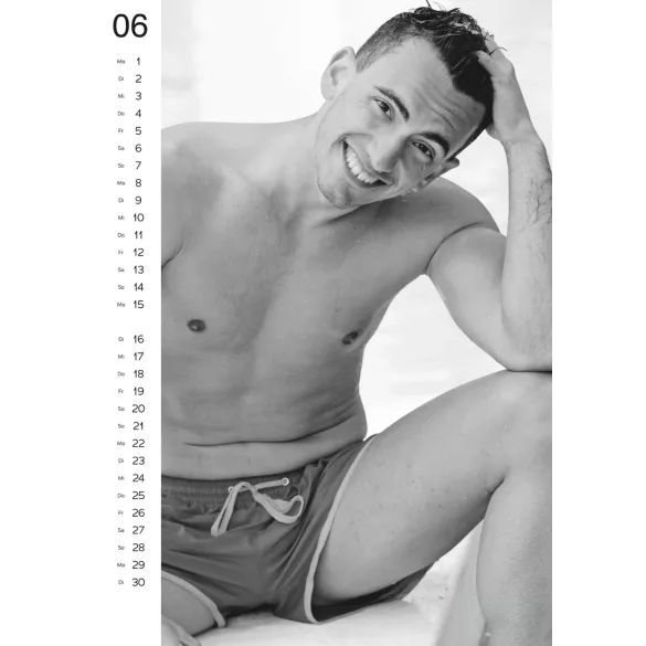 Akt kalender for mænd - 2026