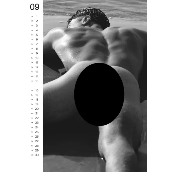 Akt kalender for mænd - 2026