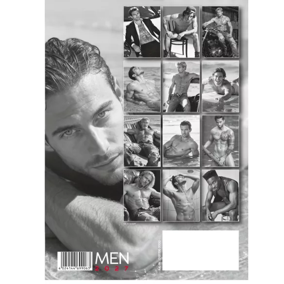 Men 2027 - erotisk vægkalender (10 stk.)