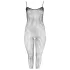 NO:XQSE - sort net catsuit (sort) - XL/XXL