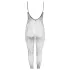 NO:XQSE - sort net catsuit (sort) - M/L
