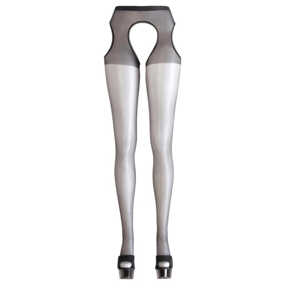 Cottelli - Sexstrømper (sort) - L/XL