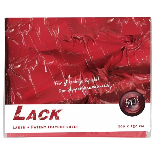 Laklagen - 200x230cm (rød)