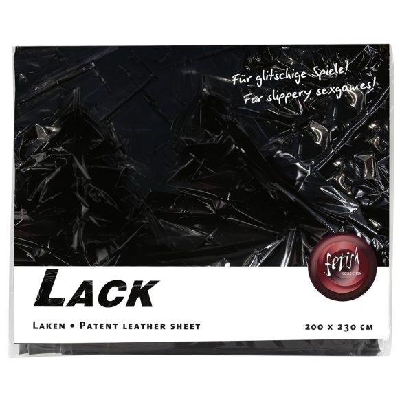 Laklagen - 200x230 cm (sort)