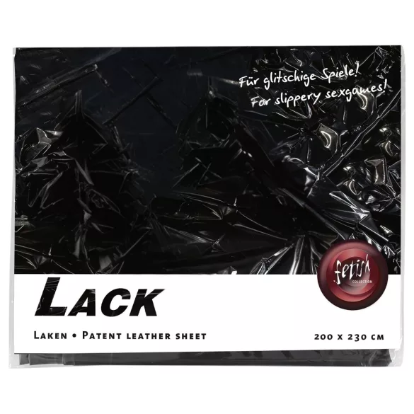 Fetish - Laklagen - 200x230 cm (sort)