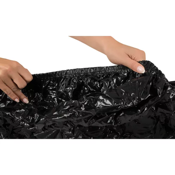 Fetish - Laksengetøj med elastik - 220x220 cm (sort)