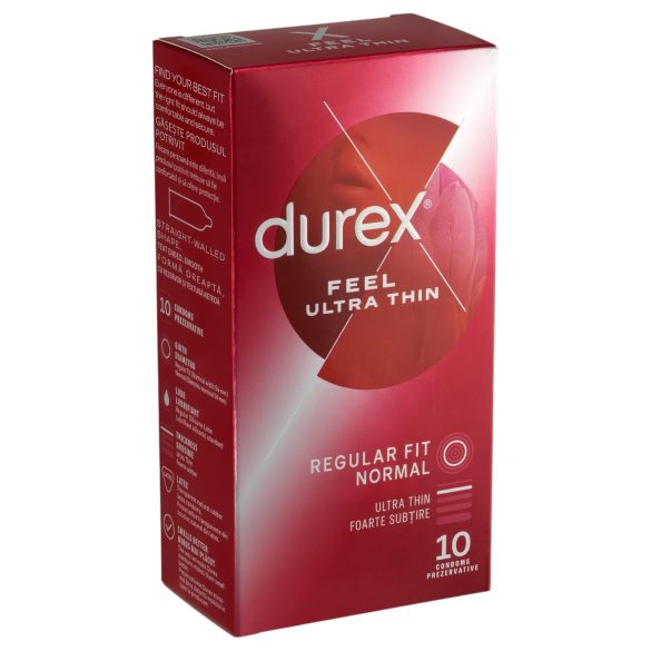 Durex Feel Ultra Thin - ultratynde kondomer (10 stk)