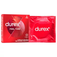 Durex Feel Thin - kondomer for en naturlig følelse (3 stk.)