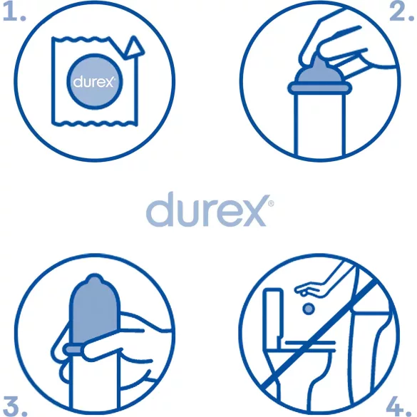 Durex Feel Thin - kondom - ekstra tynd - 3 stk