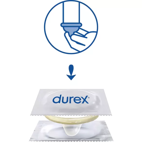 Durex Feel Thin - kondom - ekstra tynd - 3 stk