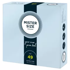 Mister Size - kondom - ekstra tynd - 49mm 36 stk
