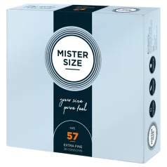 Mister Size - kondom - tynd - 57mm - 36 stk