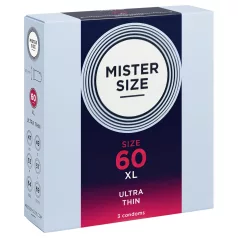 Mister Size - kondom - ekstra tynd - 60mm (3 stk)