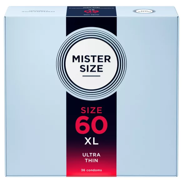 Mister Size - kondom - ekstra tynd - 60mm - 36 stk