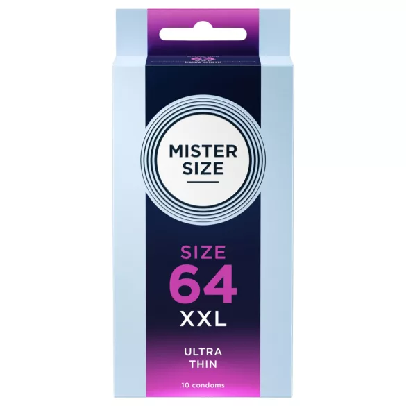 Mister Size - ekstra tynd kondom - 64mm - 10 stk