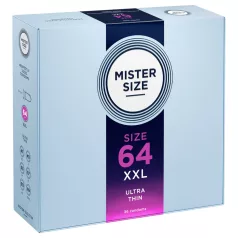 Mister Size - ekstra tynd kondom - 64mm - 36 stk