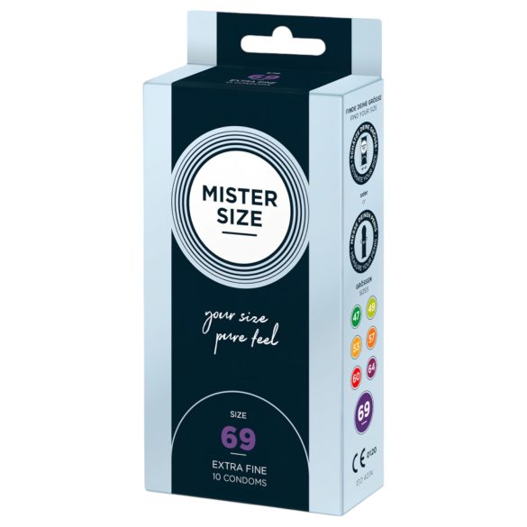 Mister Size tynd kondom - 69mm (10 stk)