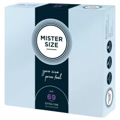 Mister Size - kondom - ekstra tynd - 69mm - 36 stk