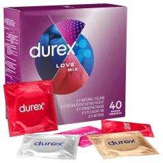 Durex Love Mix - kondompakke - 40 stk