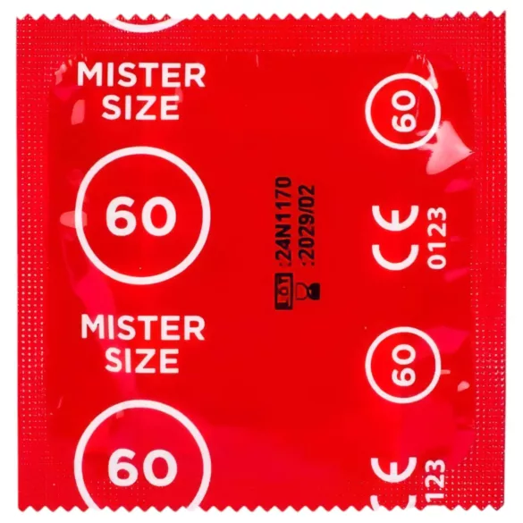 Mister Size - kondom testpakke med penis måler - 3 stk