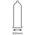 Secura Aubergine - ekstra stort kondom - 60 mm (48 stk)