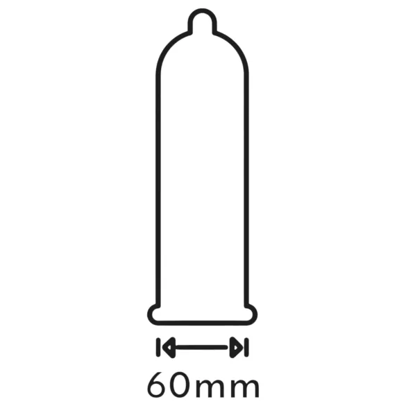 Secura Aubergine - ekstra stor kondom - 60mm - 100 stk