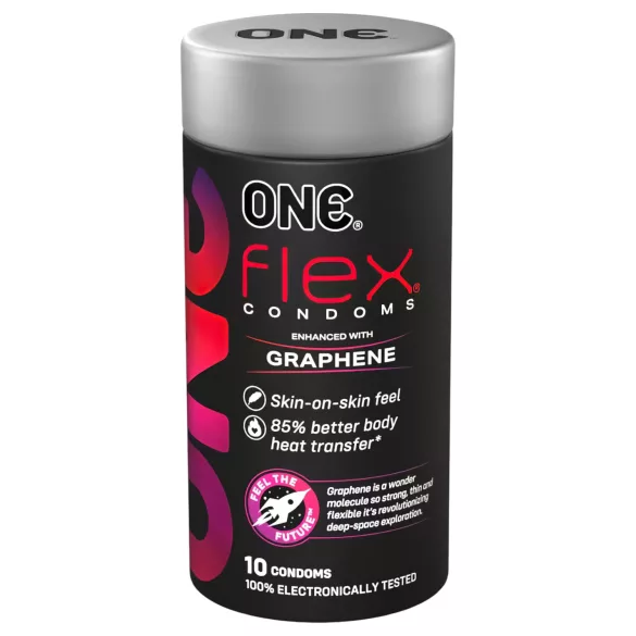 ONE Flex - kondom af grafenmateriale (10 stk.)