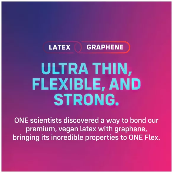 ONE Flex - kondom af grafenmateriale (10 stk.)