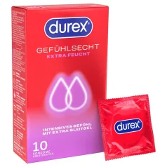 Durex - ekstra glidecreme kondomer (10 stk.)