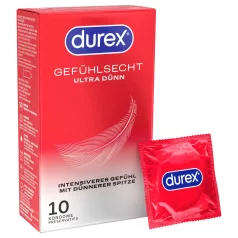 Durex - ekstra tynd kondom (10 stk)