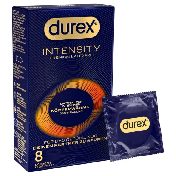Durex Intensity - tynd, latexfri kondom (8 stk.)