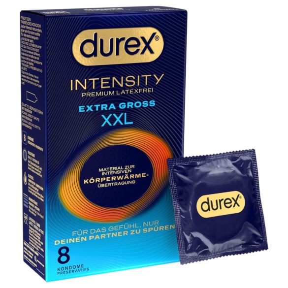 Durex Intensity XXL - latexfri kondomer (8 stk)