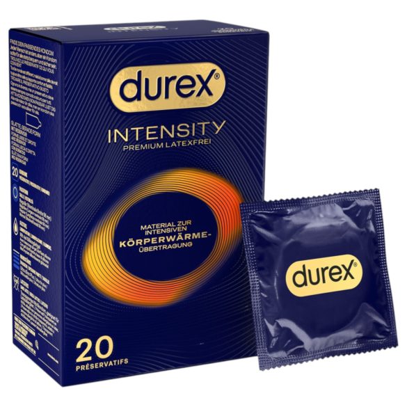 Durex Intensity - tynd, latexfri kondom (20 stk)