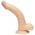 NMC 7.5 - bøjet dildo - natur - 19cm