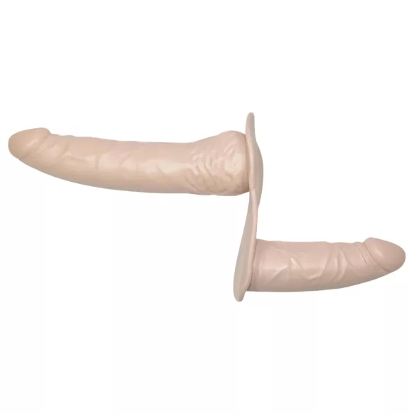 You2Toys - Strap-on dobbelt dildo - silikone