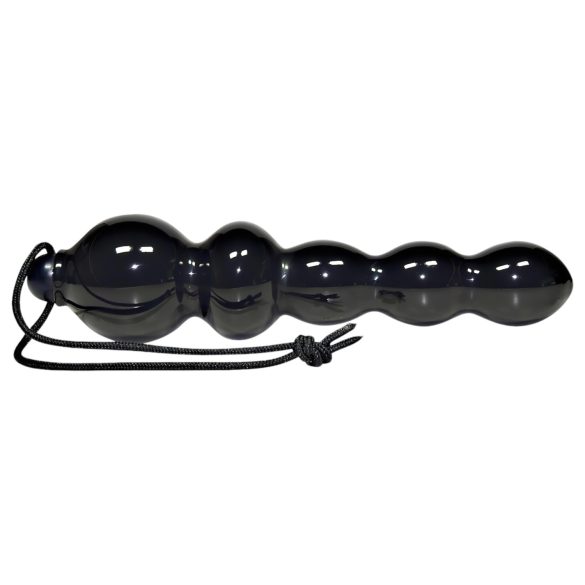 You2Toys Black Jack - perlebesat anal dildo (sort)