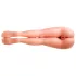Pipedream - Fuck Me Silly 3 - kvindekrops-masturbator med ben (naturel)