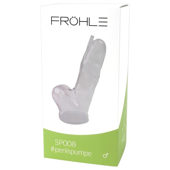 Fröhle SP008 (21 cm) - medicinsk anatomisk penispumpe udskiftningstube