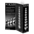 Icicles No. 2 - glasmasturbator - kugleformet - gennemsigtig
