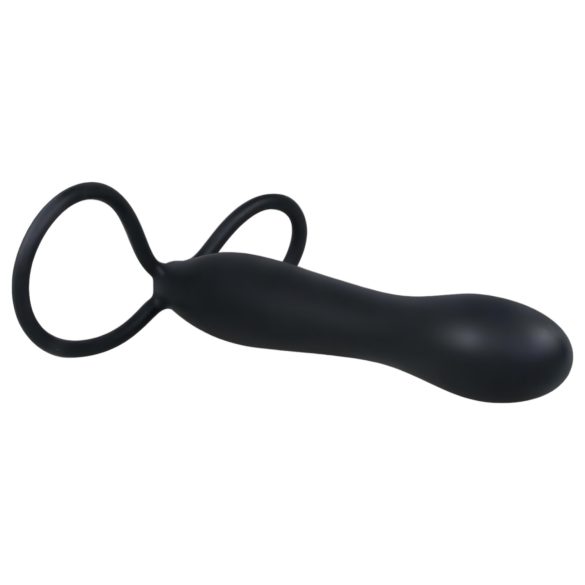 You2Toys - Speciale anal dildo og penisring - sort