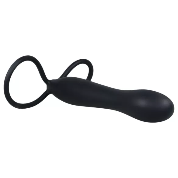 You2Toys - Anal dildo og penisring - sort