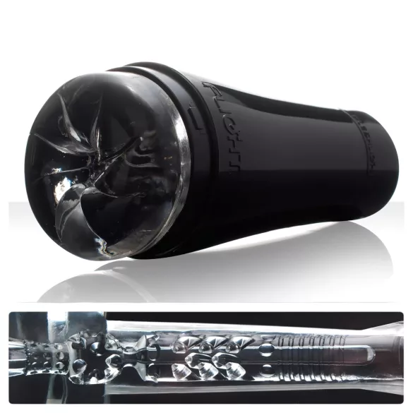 Fleshlight - masturbator - diskret design - sort