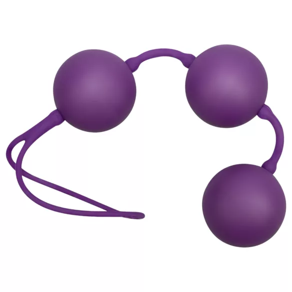 You2Toys - Geishakugle sæt - Triple kugle - Silikone lilla