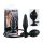 You2Toys True Black - oppustelig analudvider (sort)