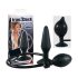 You2Toys True Black - oppustelig analudvider (sort)