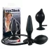 You2Toys True Black - oppustelig analtømmer - sort