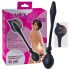 You2Toys - oppustelig anal dildo (sort)