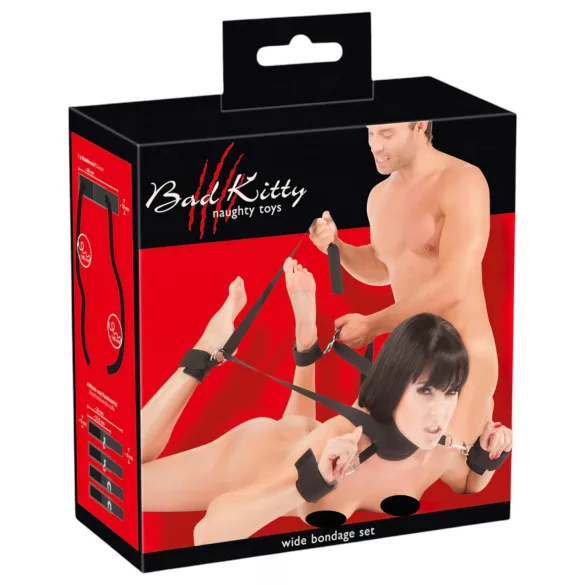 Bad Kitty - bondage sæt - komplet restraintsæt